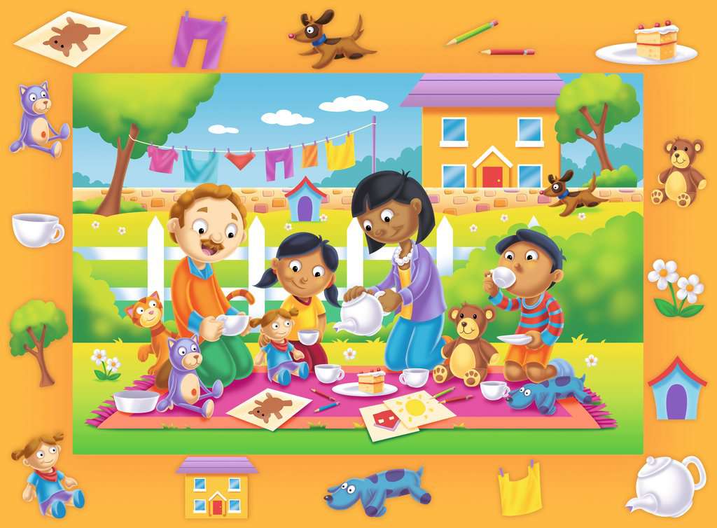 Toys Tea Party First Puzzle