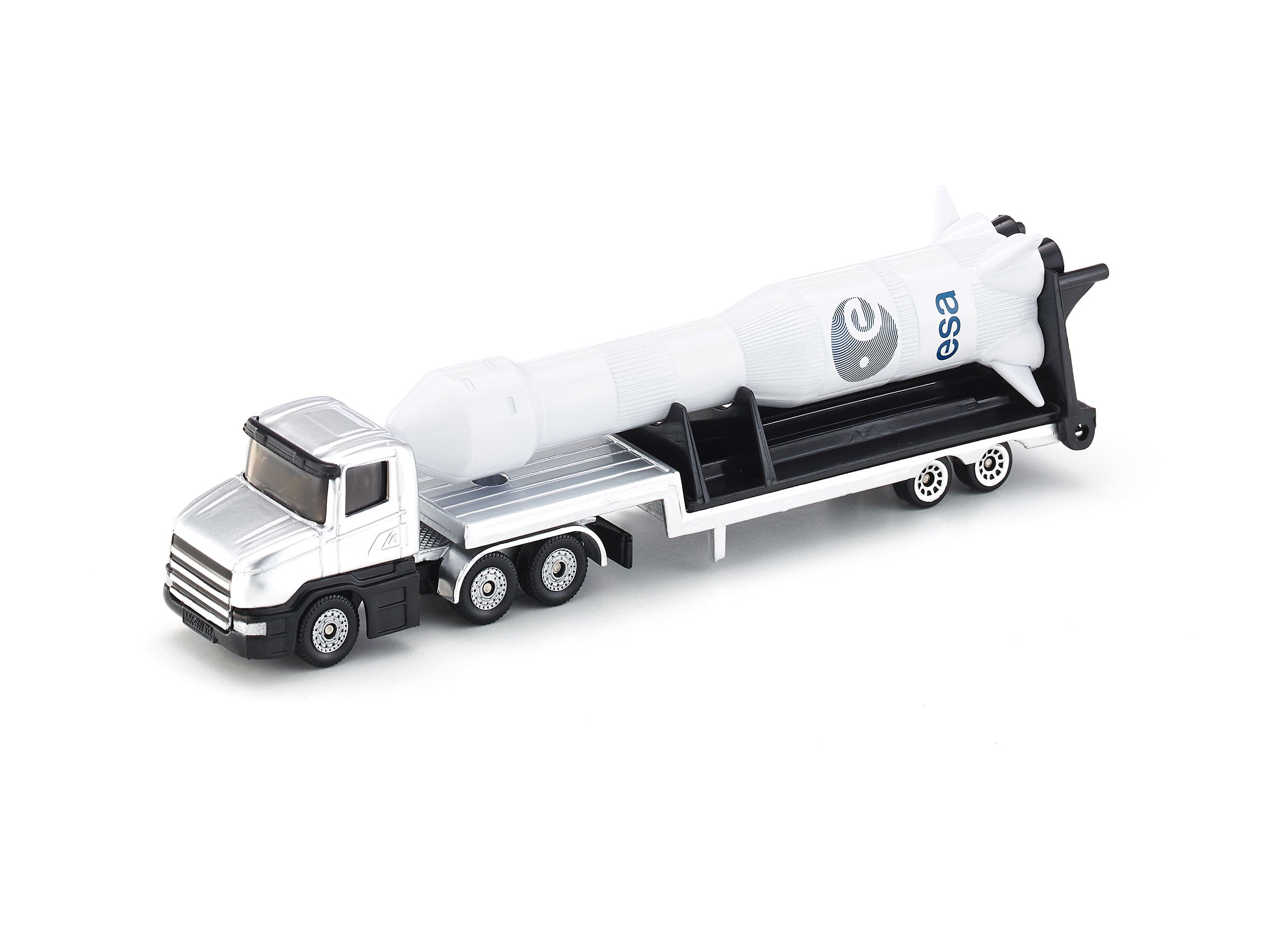 Siku 1:87 Low Loader With Rocket