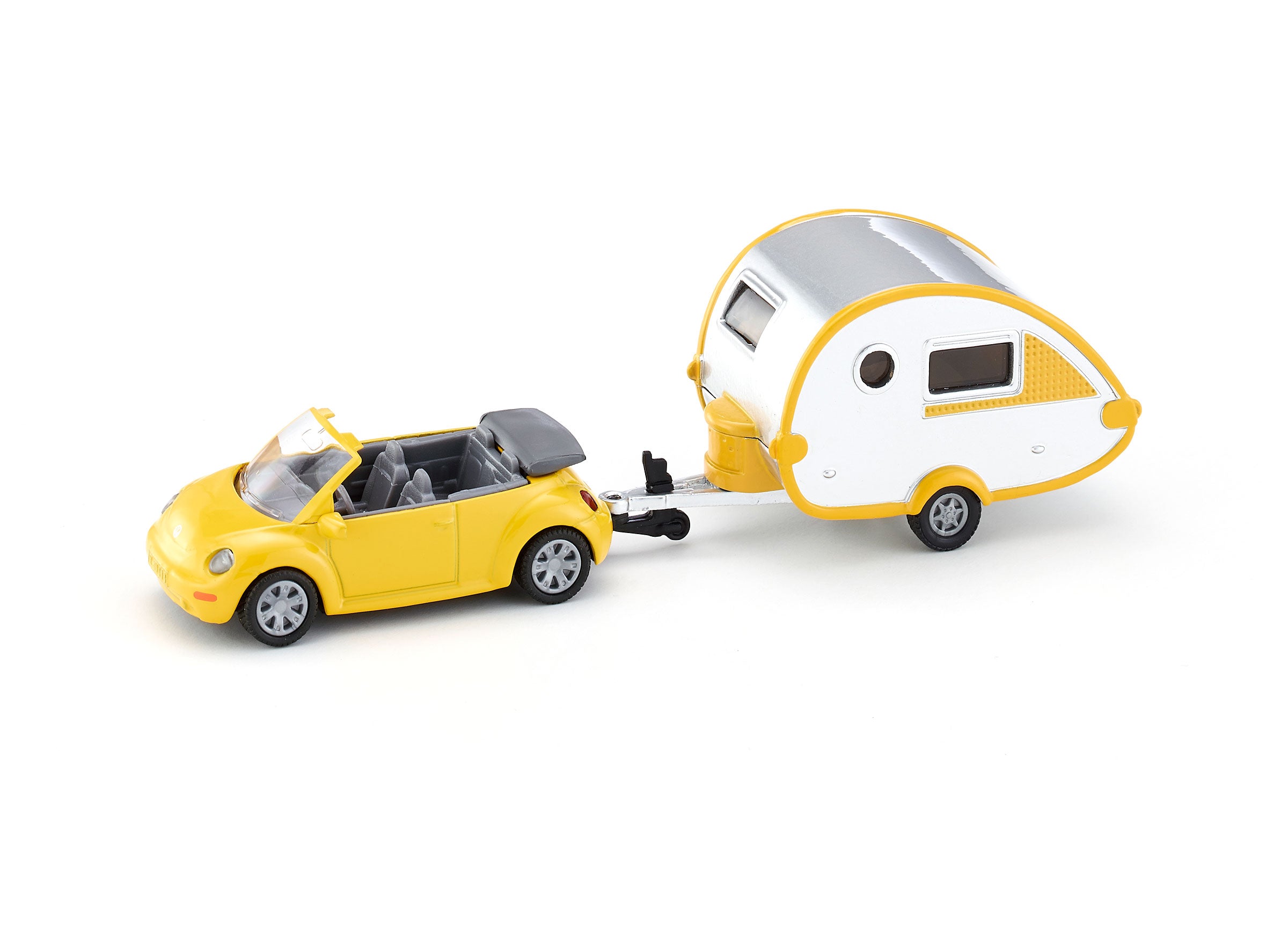 Siku 1:87 VW Beetle With Caravan