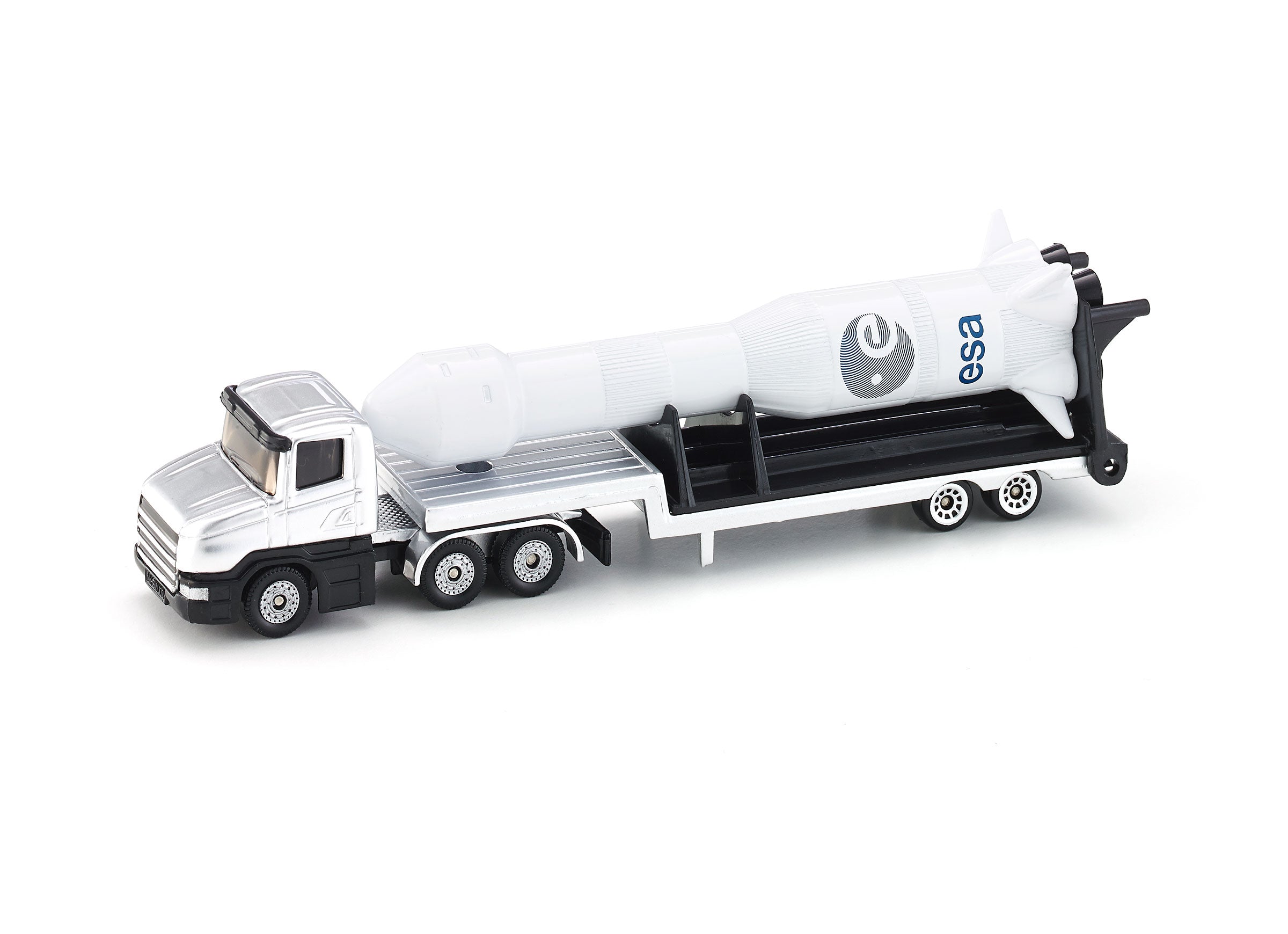 Siku 1:87 Low Loader With Rocket