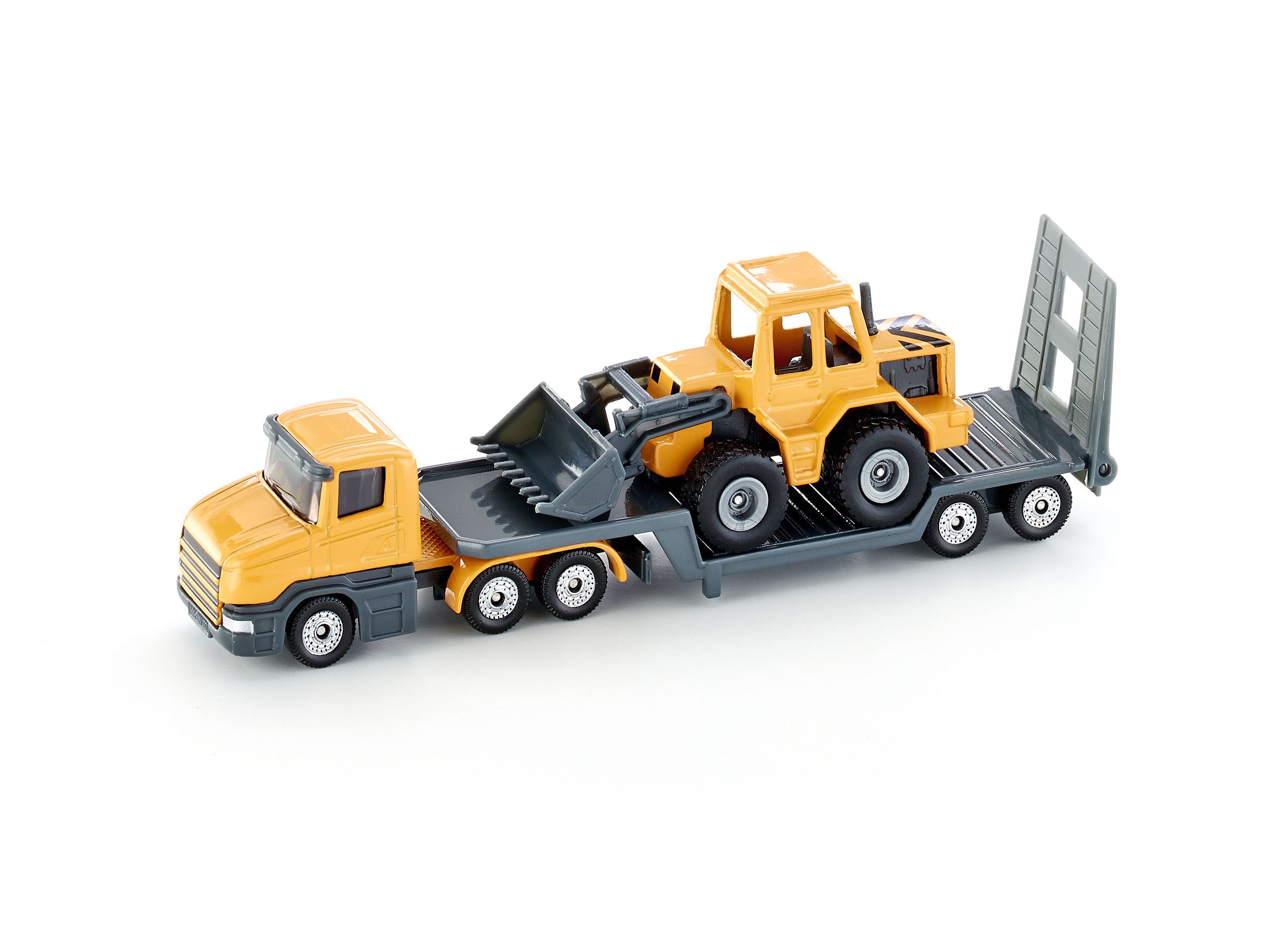 Siku 1:87 Low Loader With Front Loader