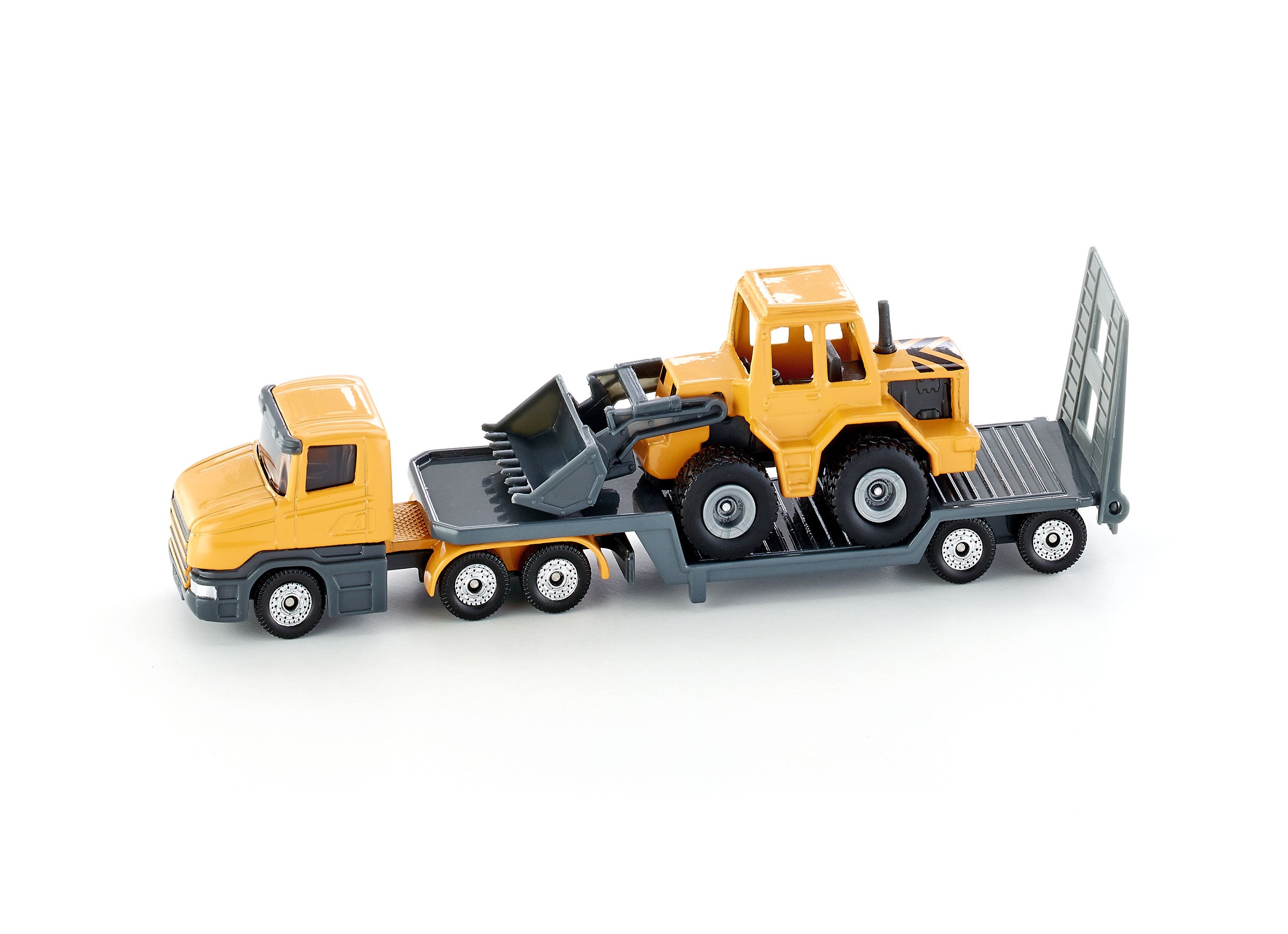 Siku 1:87 Low Loader With Front Loader