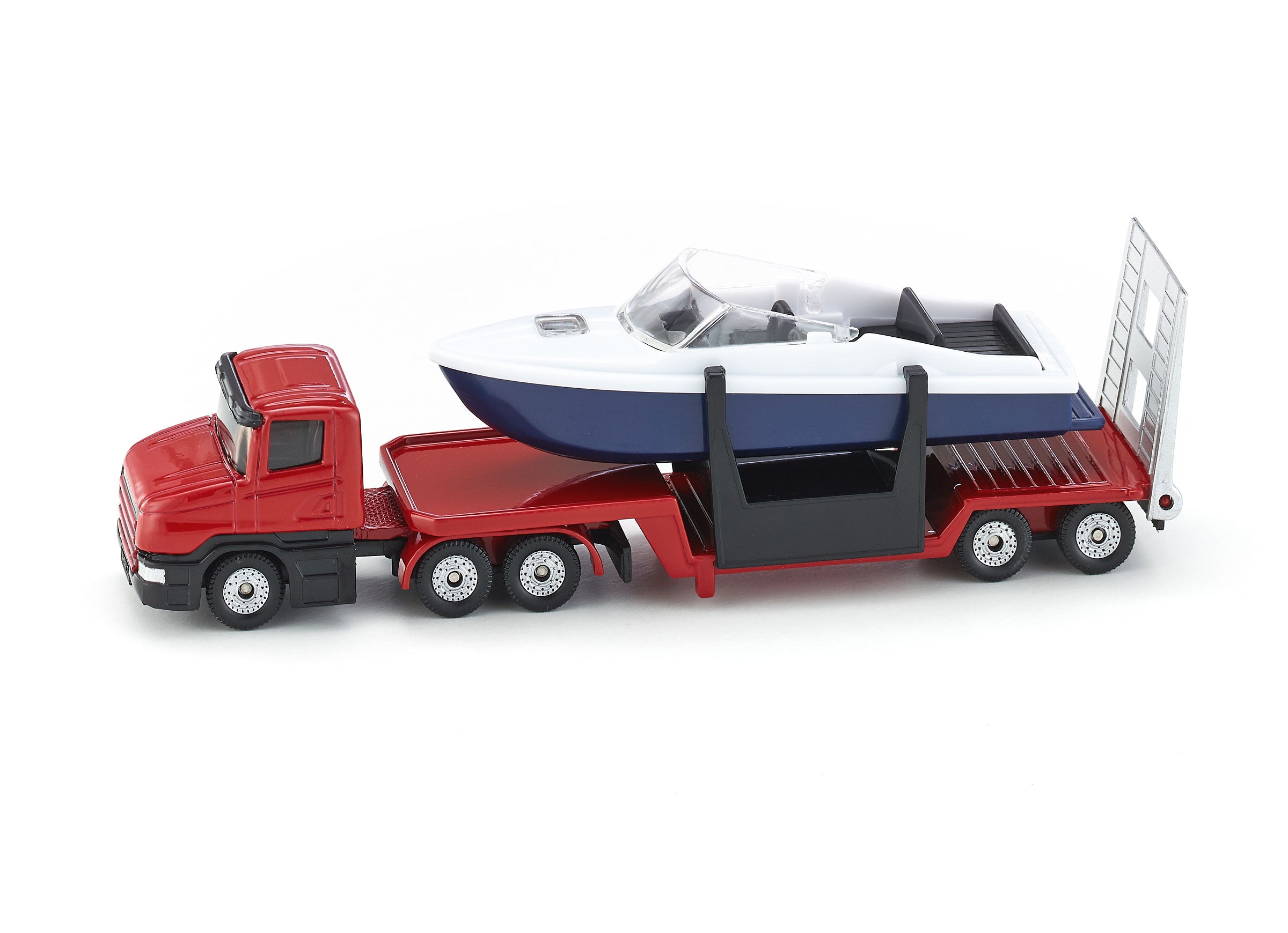 Siku 1:87 Low Loader With Speed Boat