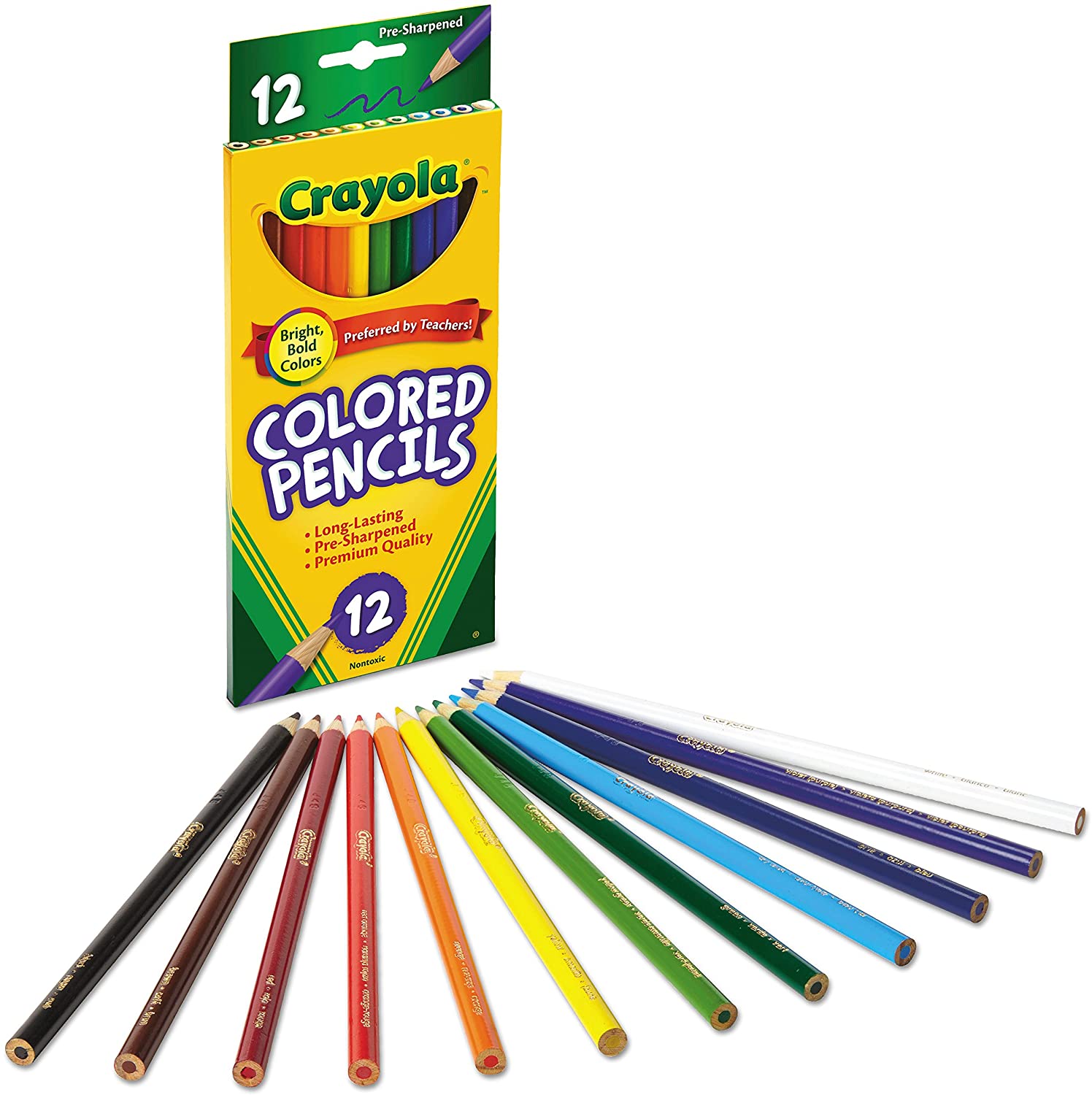 Crayola 12 Coloured Pencils