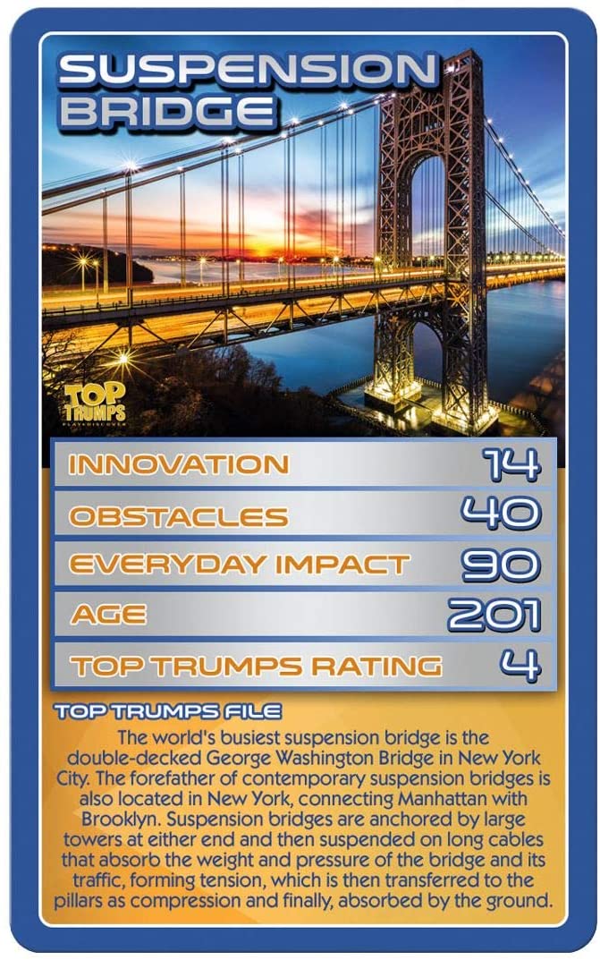 Top Trumps Extraordinary Engineering