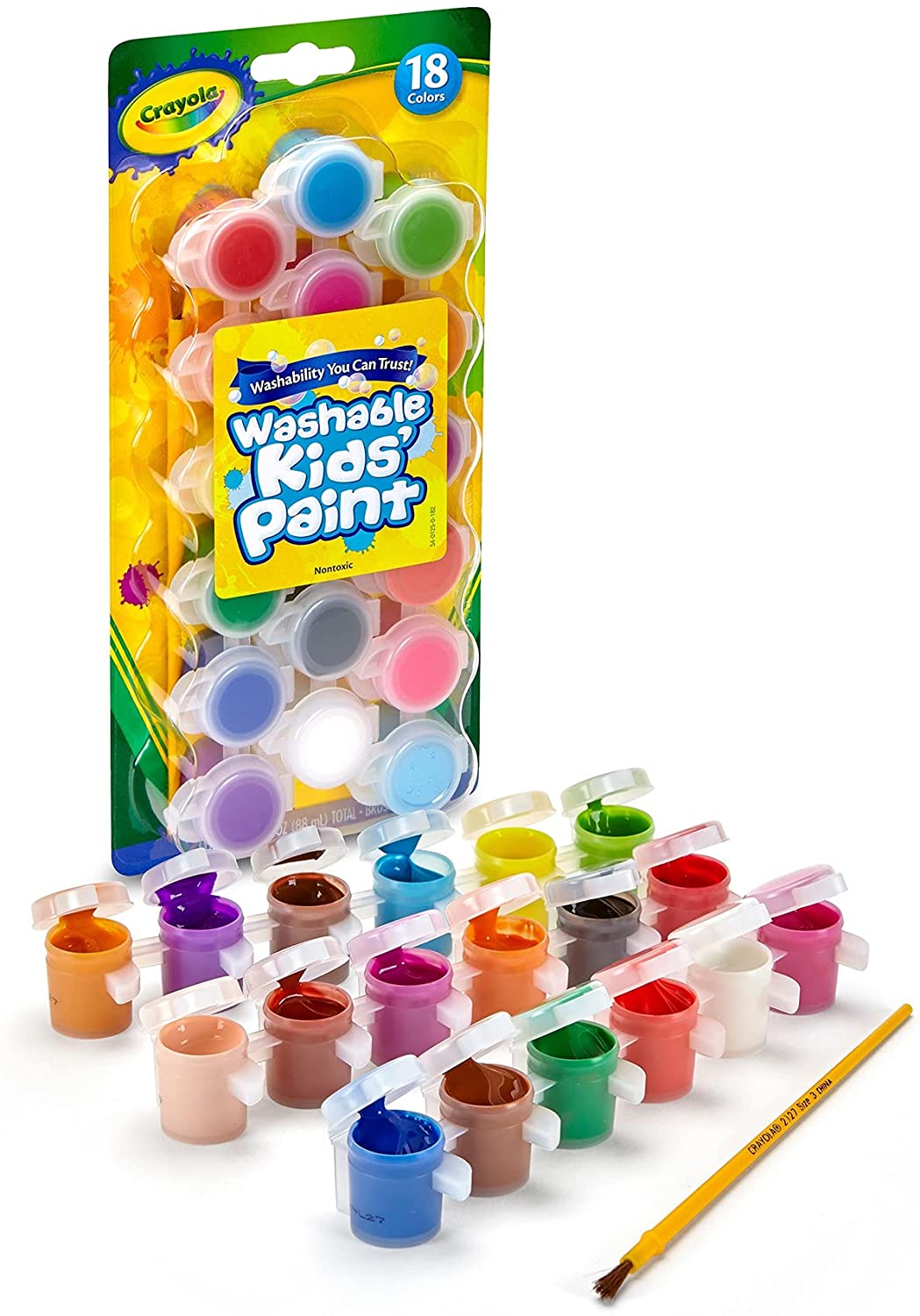 Crayola 18 Washable Paints