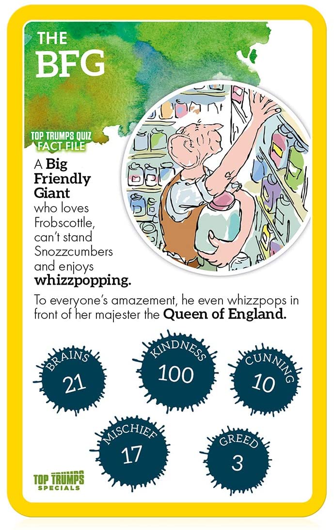 Top Trumps Roald Dahl Vol 1