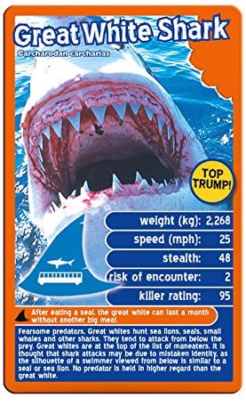 Top Trumps Deadliest Predators