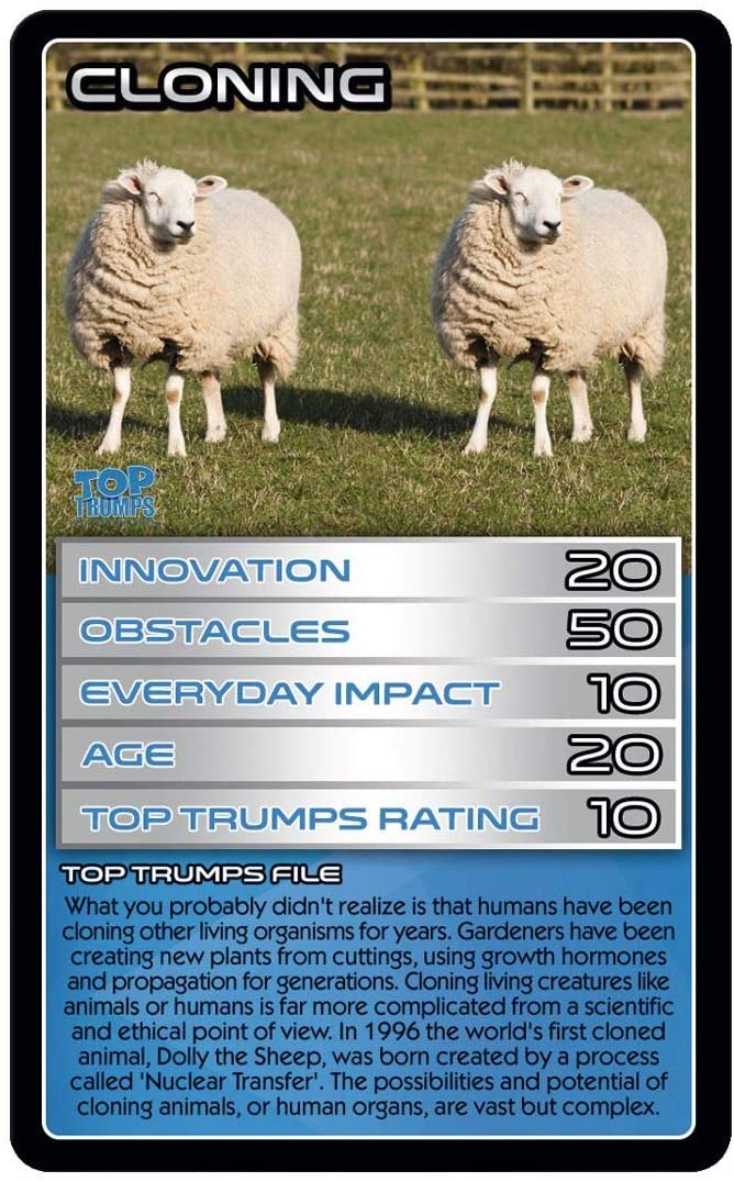 Top Trumps Sensational Science