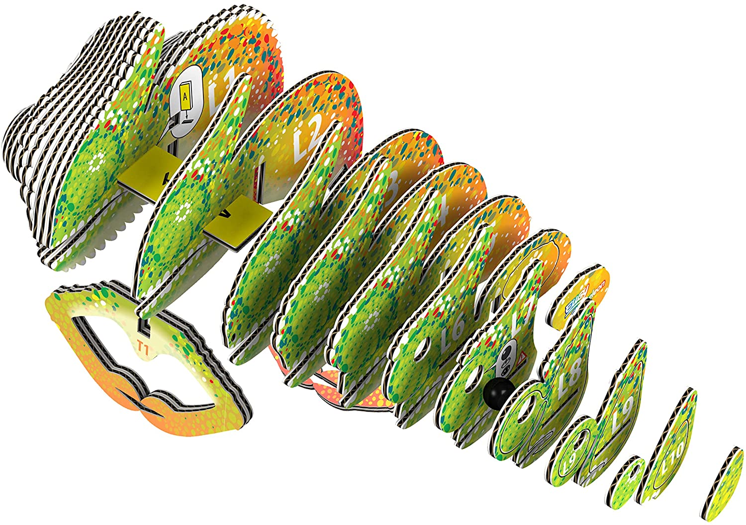 EUGY Chameleon 3D Puzzle