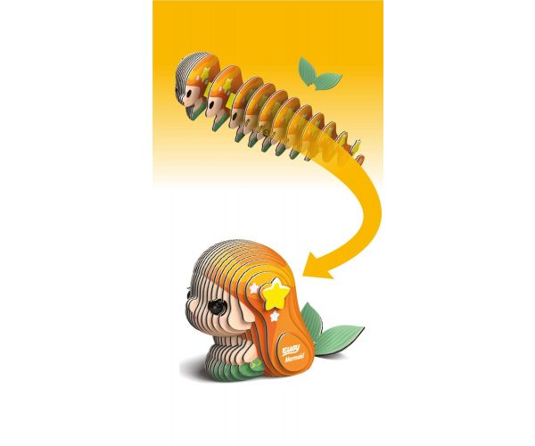 EUGY Mermaid 3D Puzzle