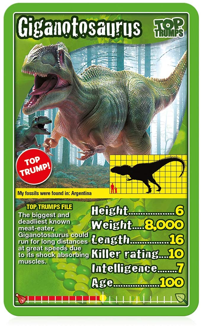 Top Trumps Dinosaurs