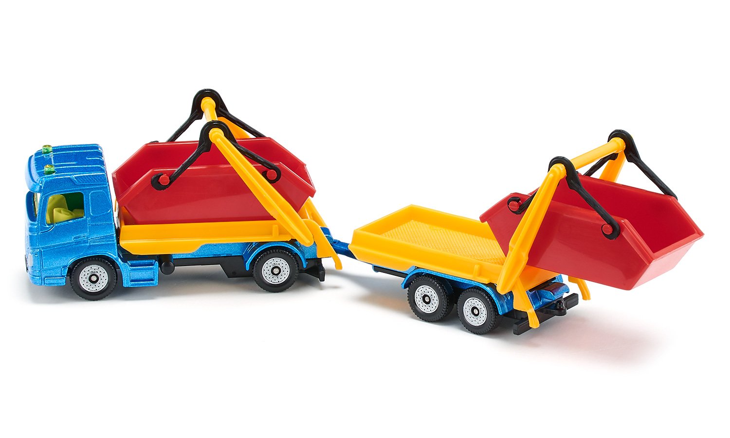 Siku 1:87 Truck with Skip & Trailer