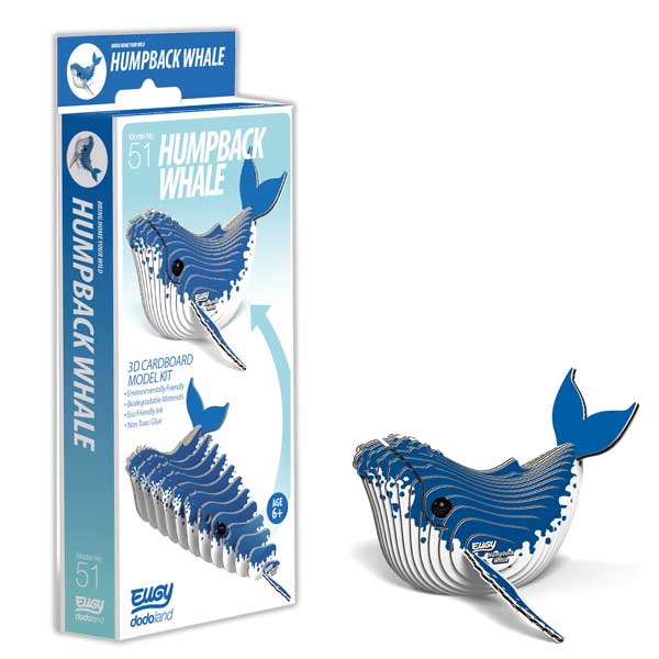 EUGY Humpback Whale 3D Puzzle