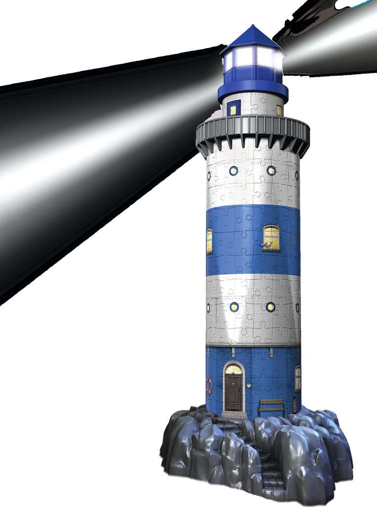 Ravensburger Lighthouse Light Up 216 pce 3D puzzle