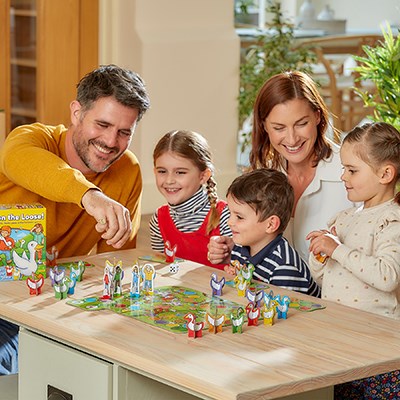 Orchard Goose On The Loose