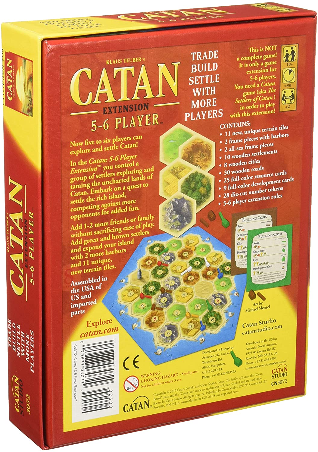 Settlers Of Catan 5-6 Player Expansion