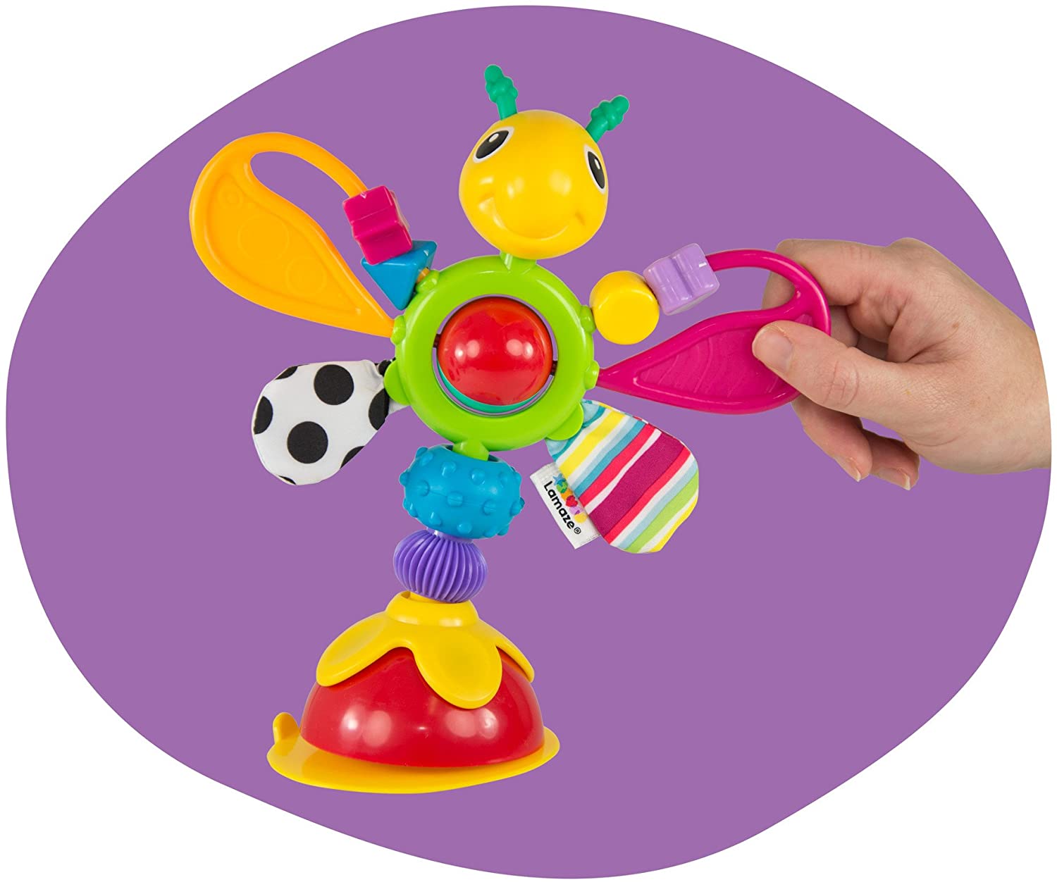 Lamaze Freddie the Firefly Highchair Rattle