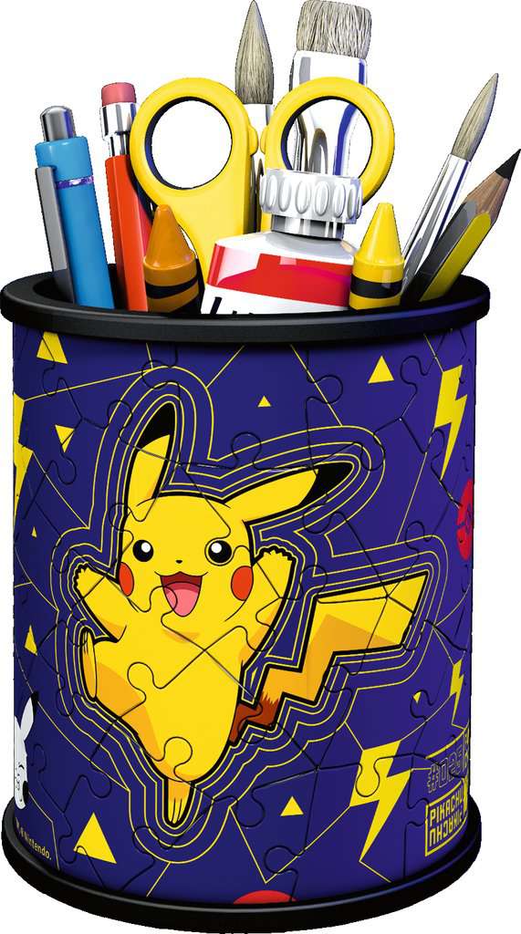 Ravensburger Pokemon Pencil Holder 54 piece 3D Jig