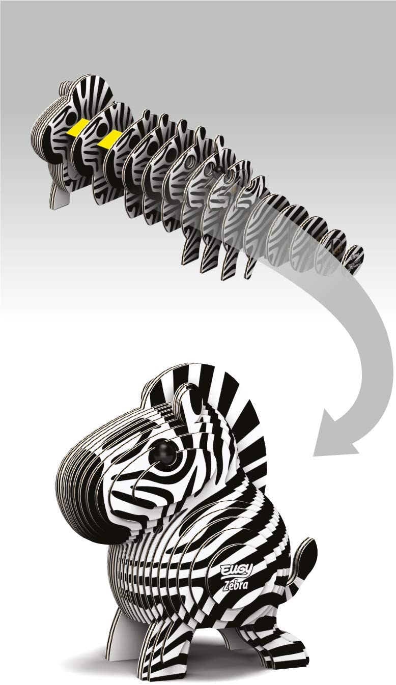 EUGY Zebra 3D Puzzle