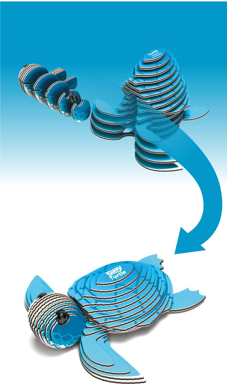 EUGY Turtle 3D Puzzle