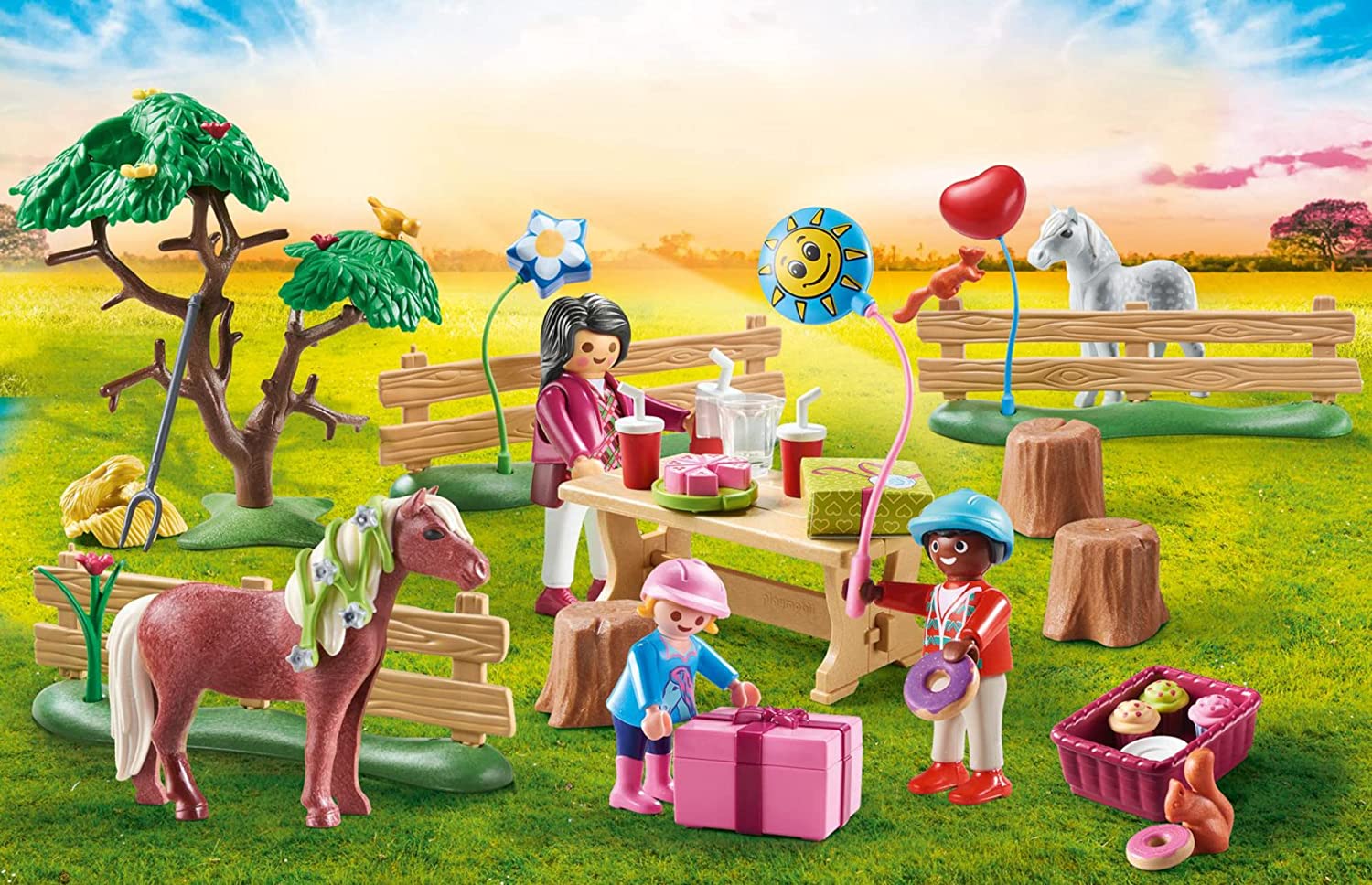 Playmobil Country Pony Farm Birthday Party
