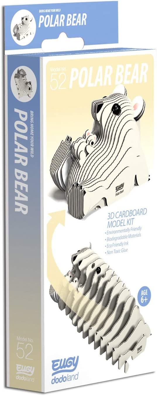 EUGY Polar Bear 3D Puzzle