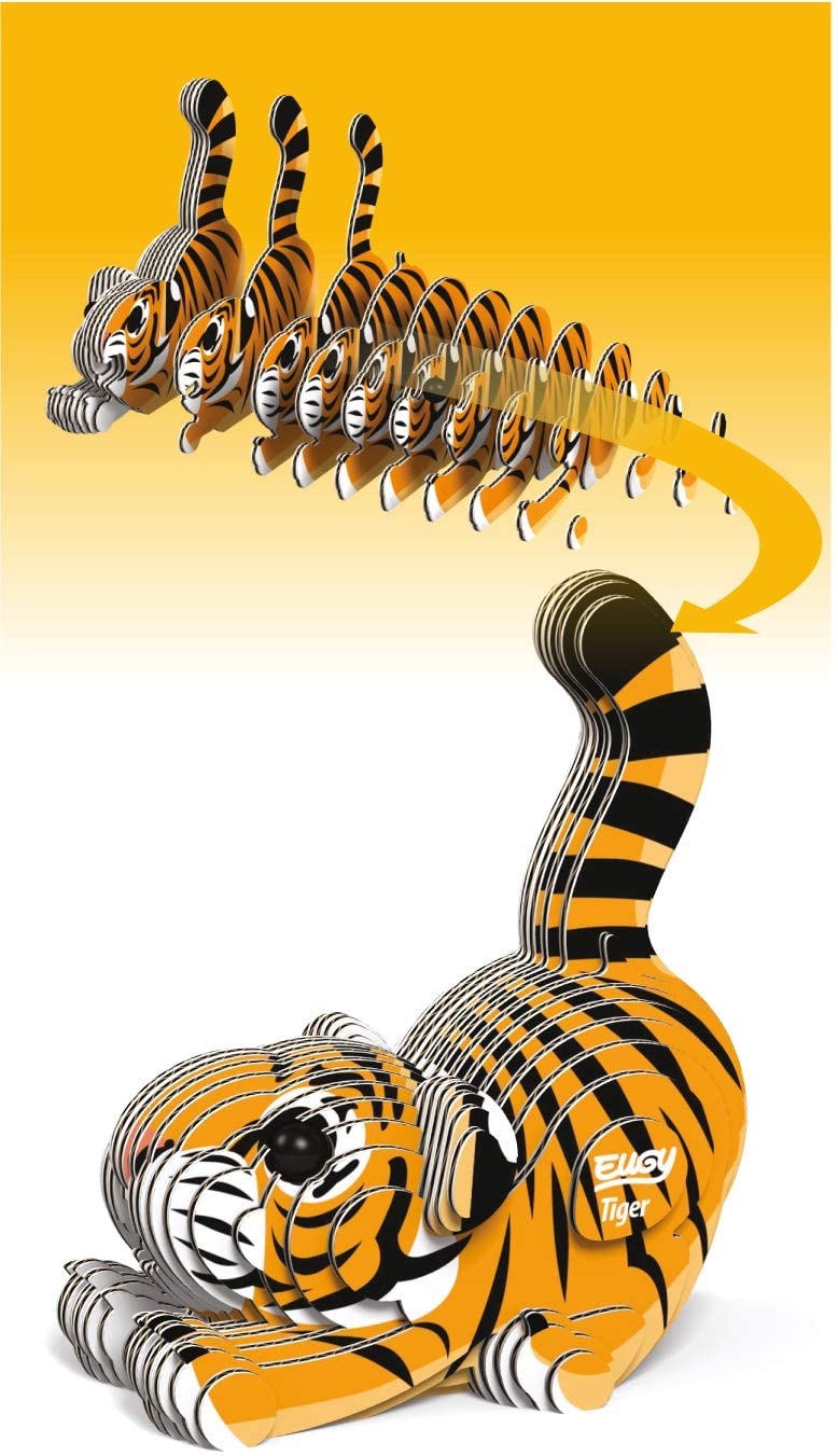 EUGY Tiger 3D Puzzle
