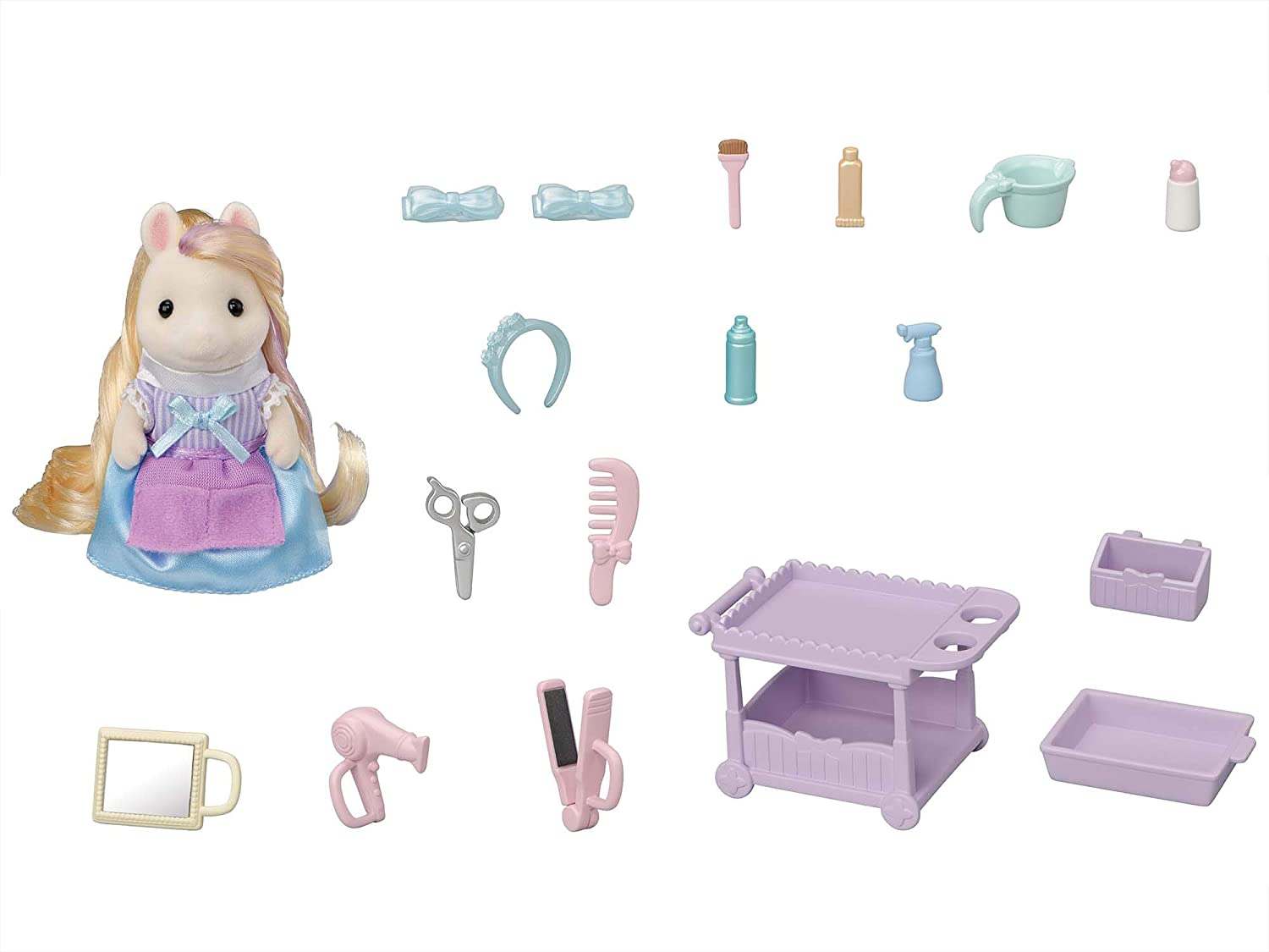 Sylvanian Families Ponys Hair Stylist Set