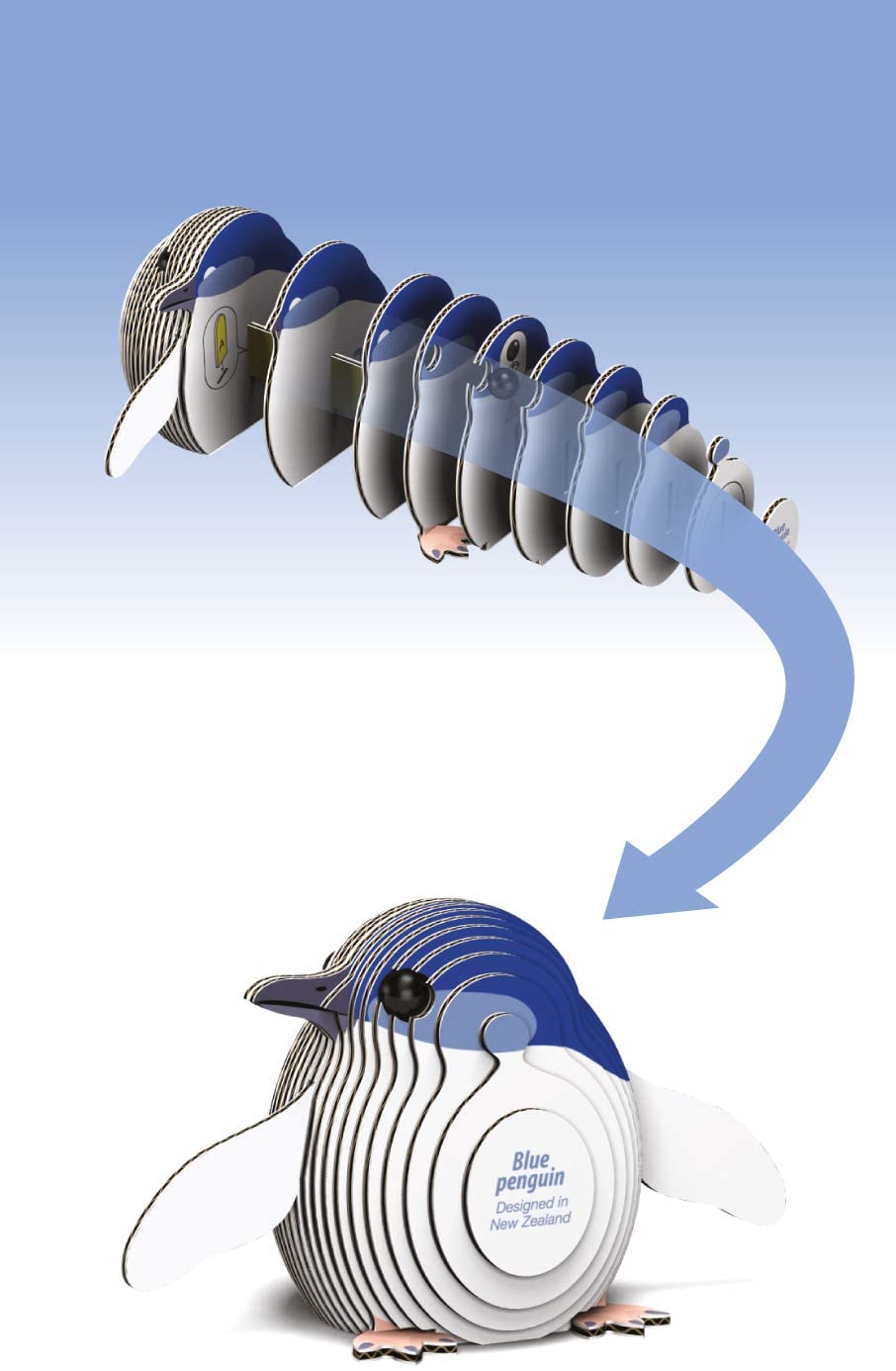 EUGY Penguin 3D Puzzle