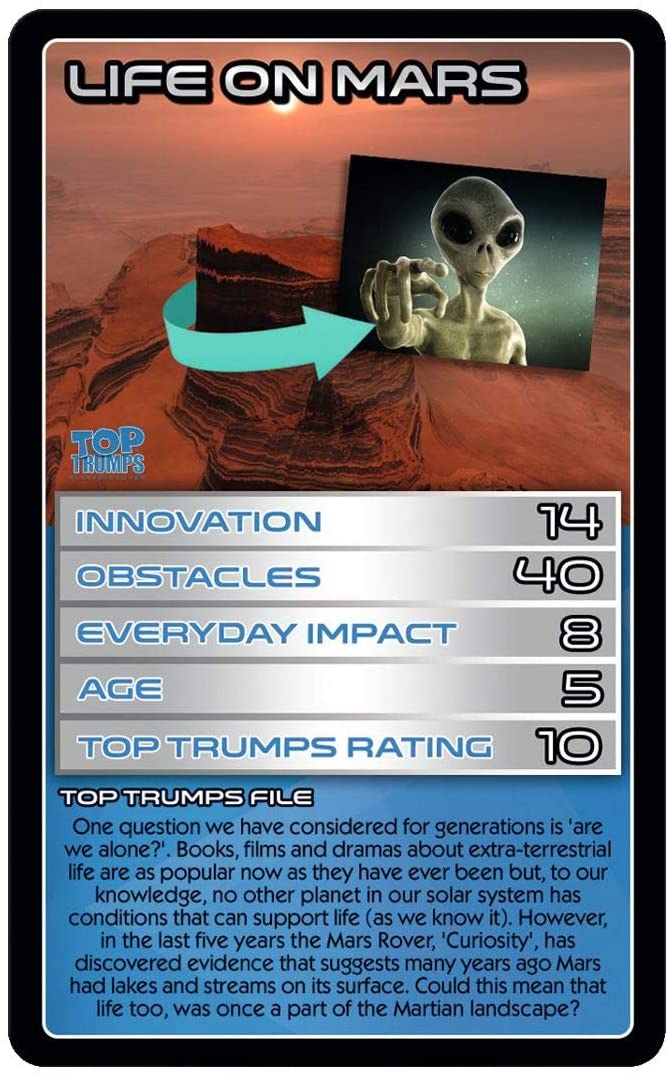 Top Trumps Sensational Science