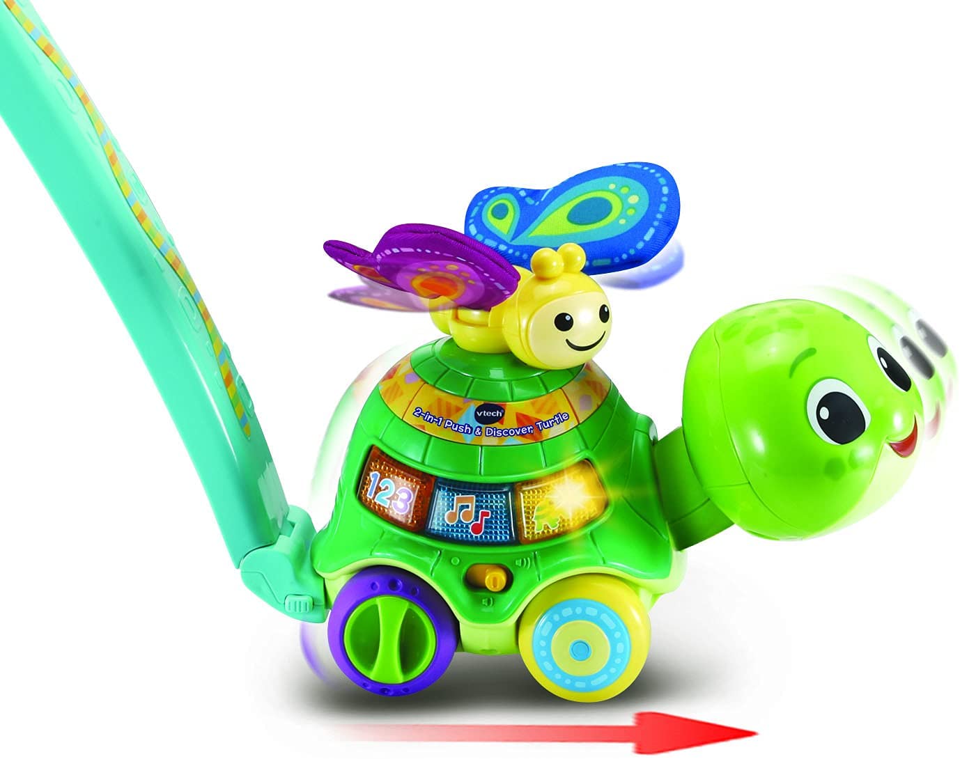 VTech 2 in 1 Push & Discover Turtle