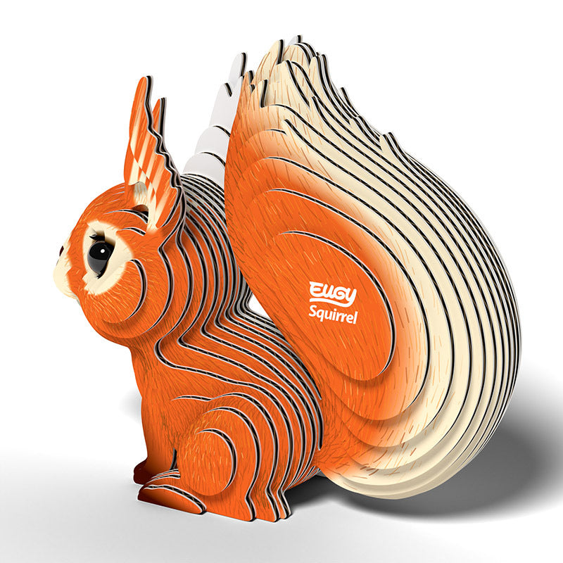 EUGY Squirrel 3D Puzzle