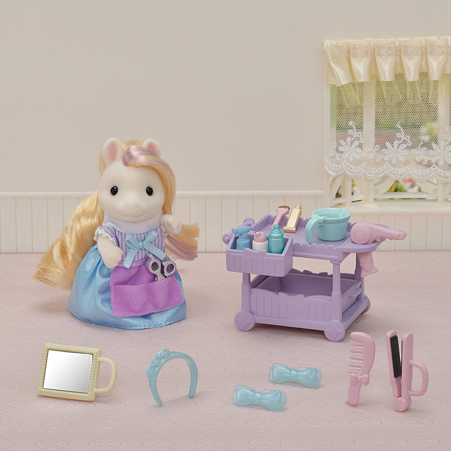 Sylvanian Families Ponys Hair Stylist Set