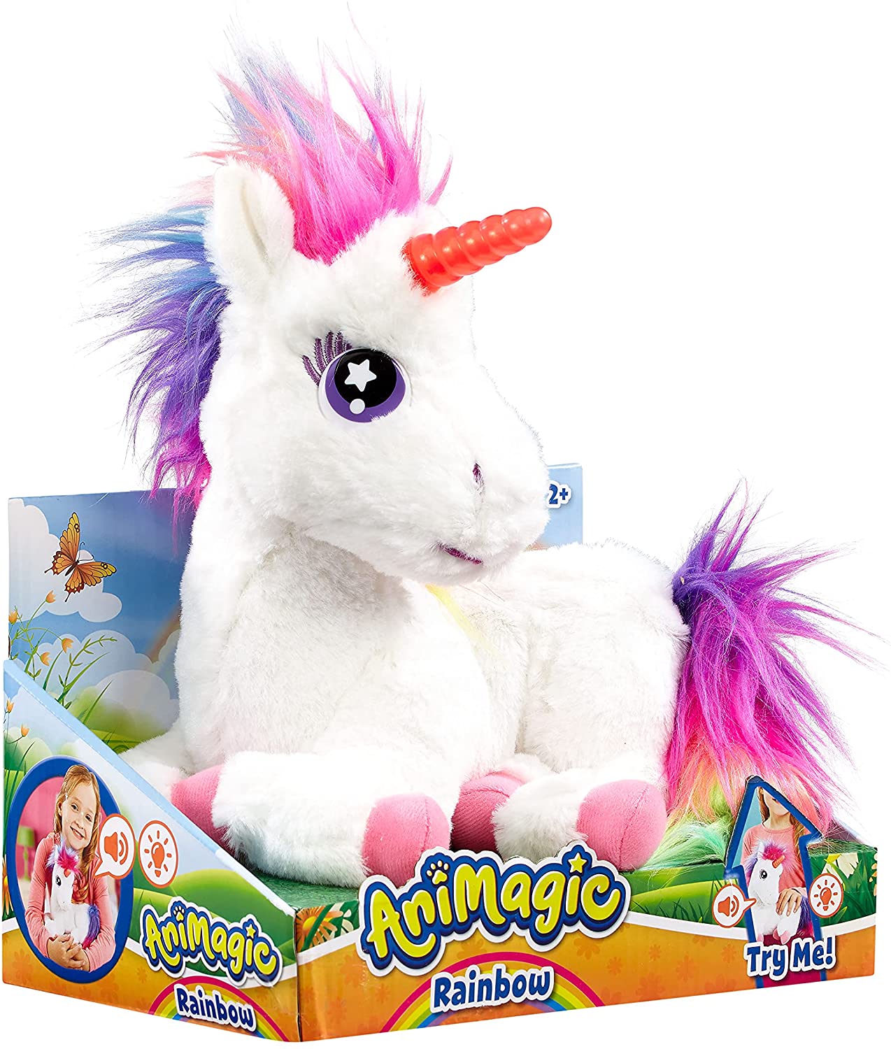 Rainbow My Glowing Unicorn Animagic