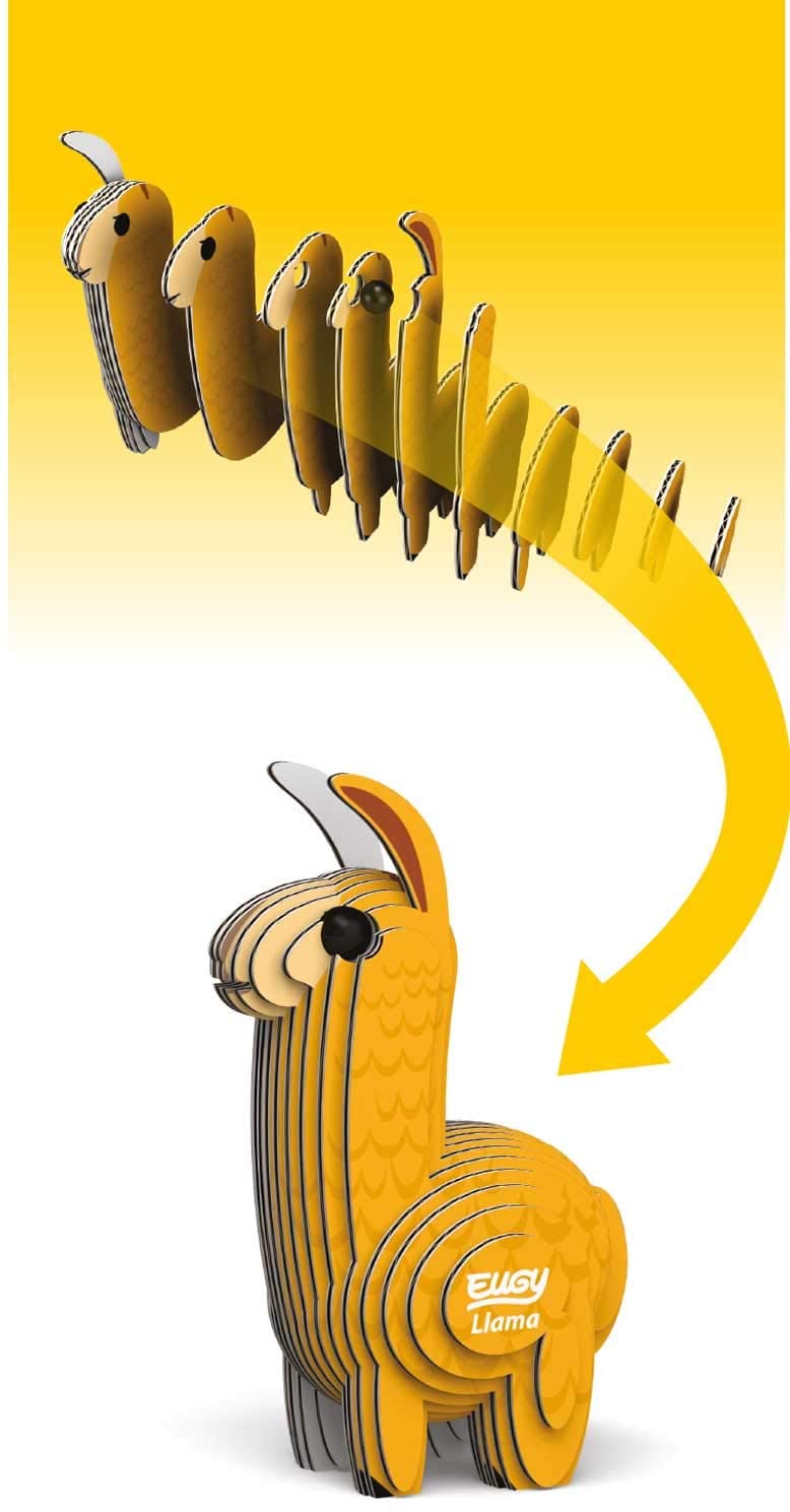 EUGY Llama 3D Puzzle