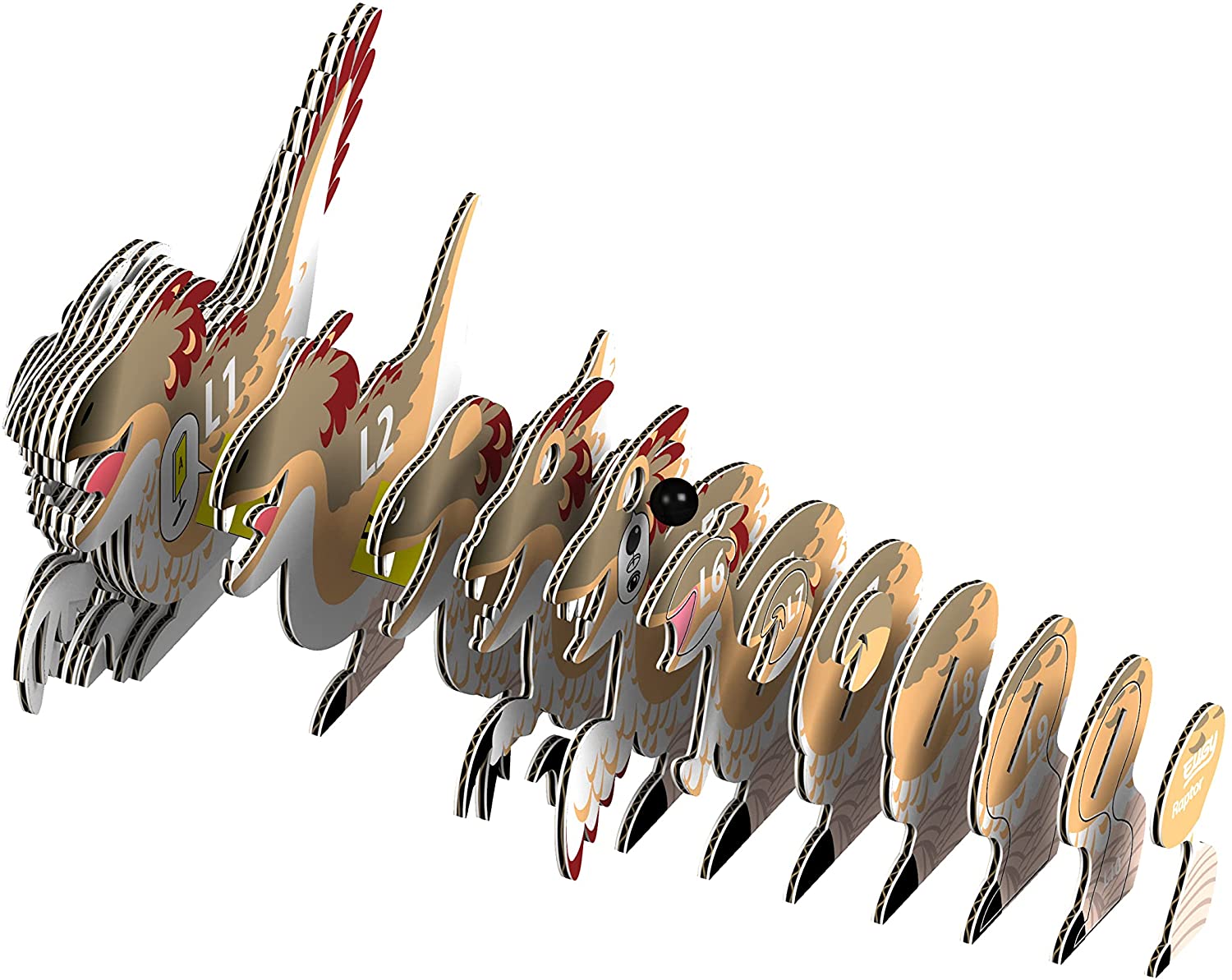 EUGY Raptor 3D Puzzle