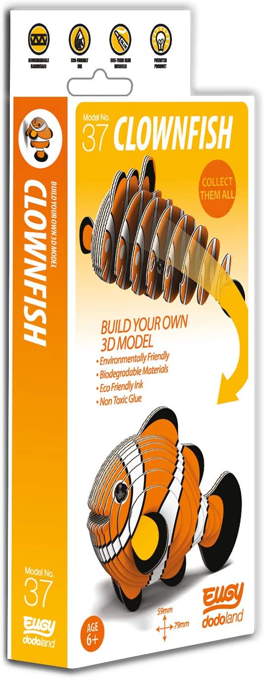 EUGY Clownfish 3D Puzzle