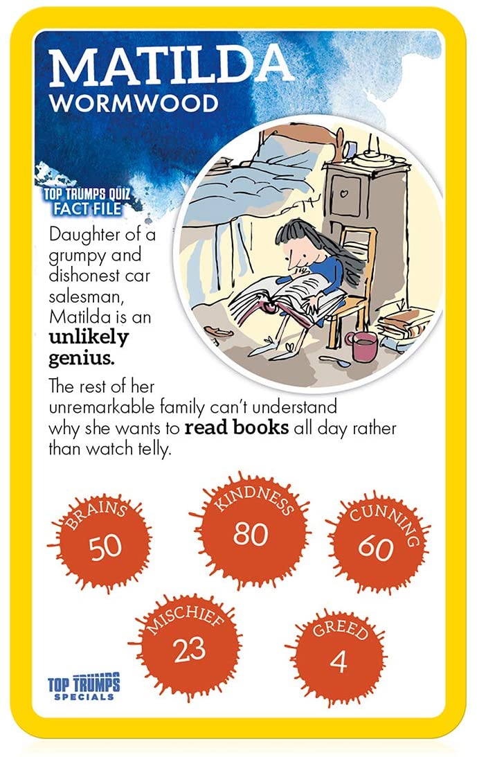 Top Trumps Roald Dahl Vol 1