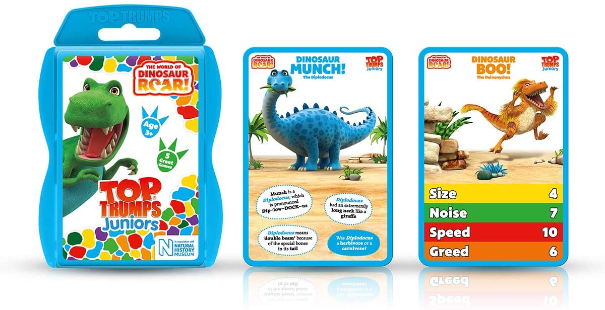 Top Trumps Jr Dinosaur Roars