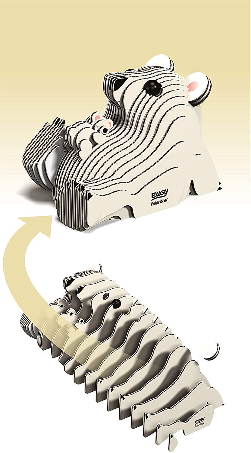 EUGY Polar Bear 3D Puzzle