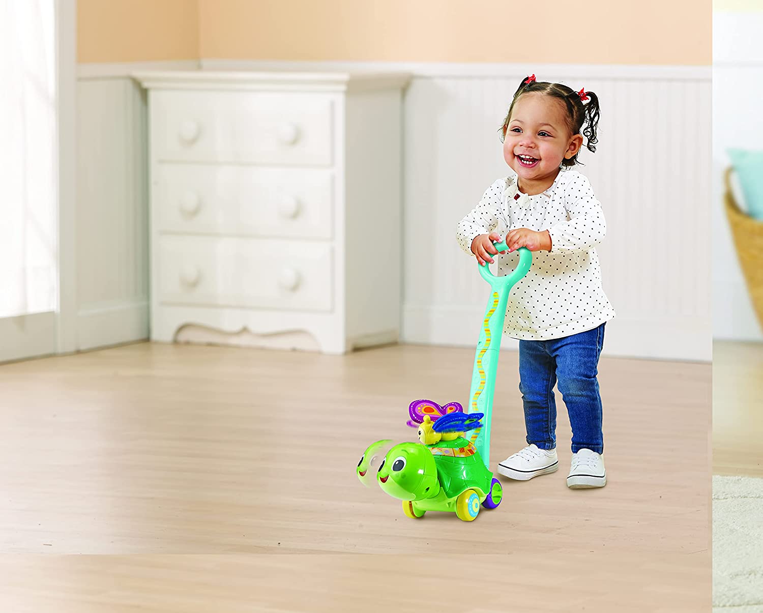 VTech 2 in 1 Push & Discover Turtle