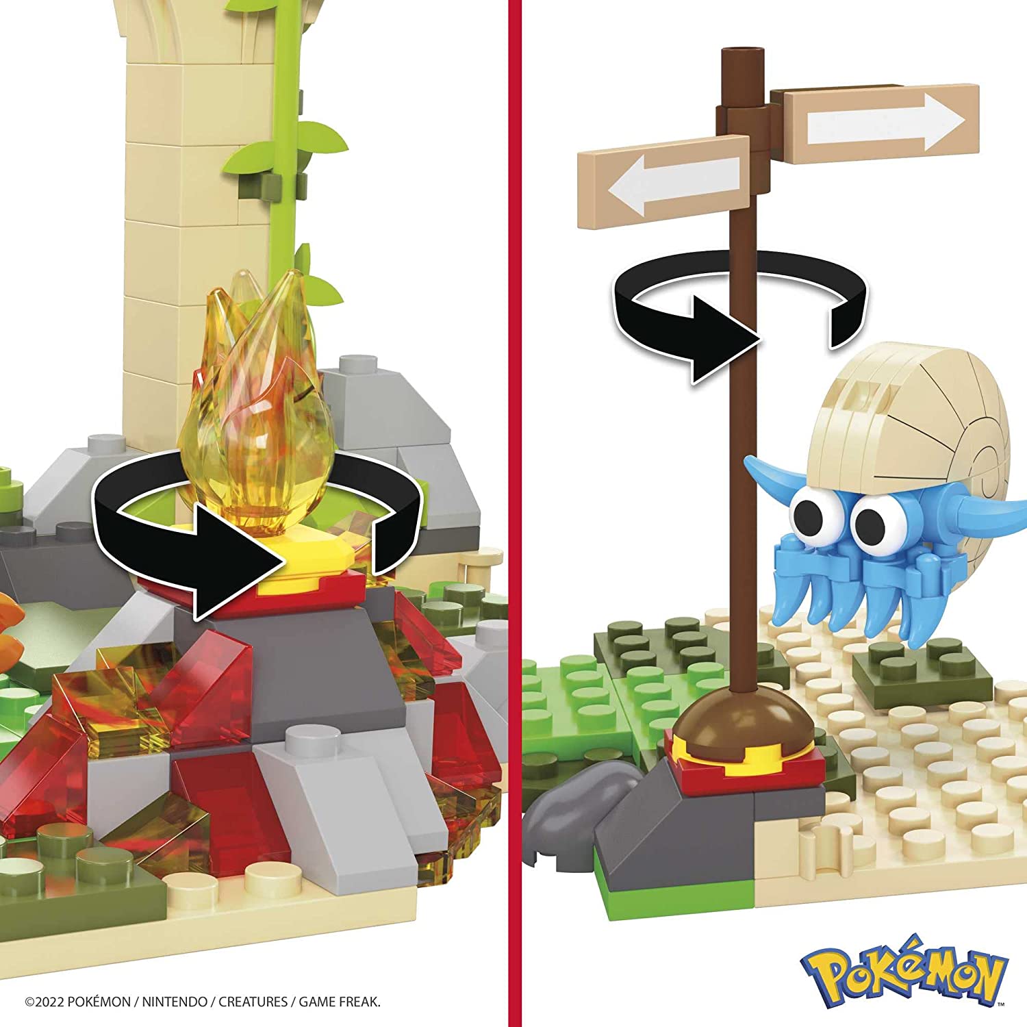 Pokemon Jungle Ruins Construction Set