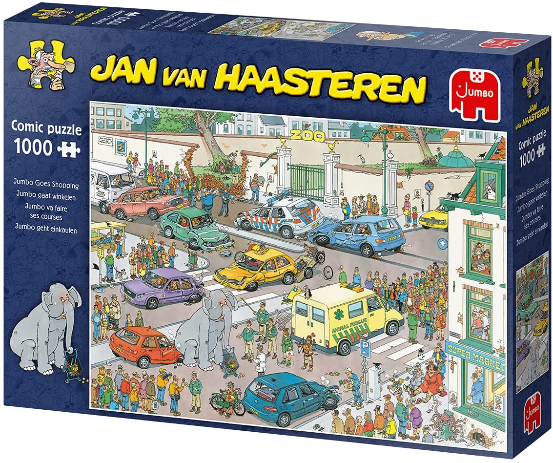 Jan Van Haasteren Jumbo Goes Shopping Jigsaw