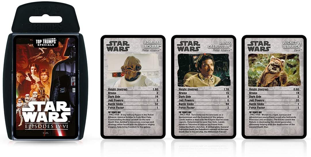 Top Trumps Star Wars Episode 4 to 6