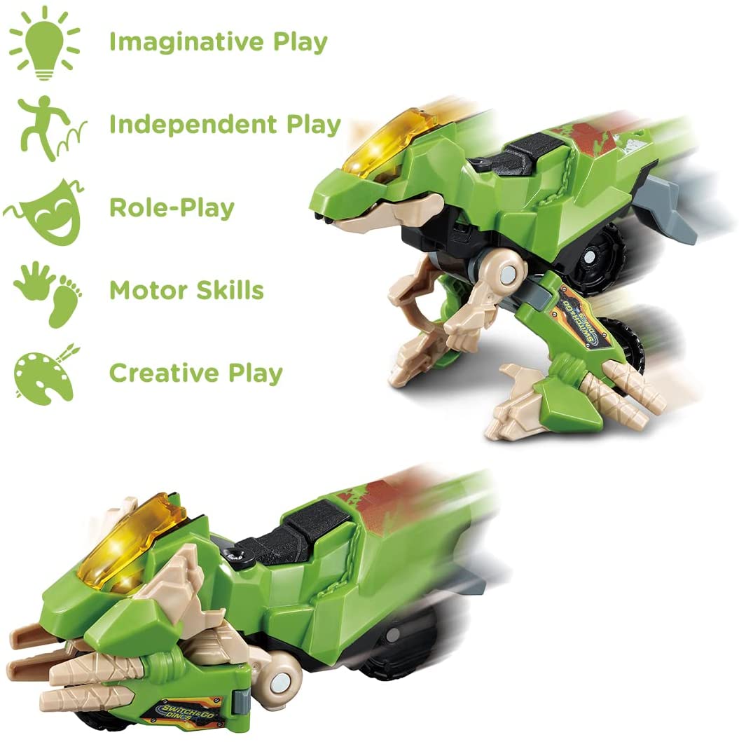 VTech Switch & Go Dinos® Burnout the Velociraptor