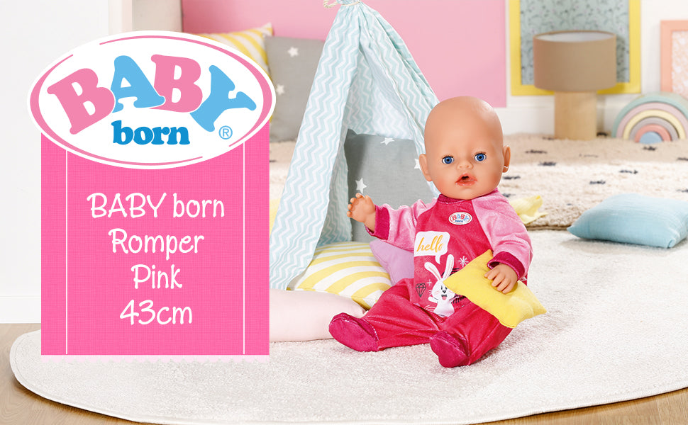 BABY born Romper Pink 43cm Outfit