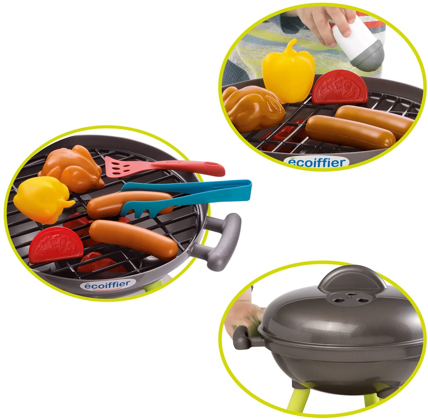 Barbeque Set 16 piece Black