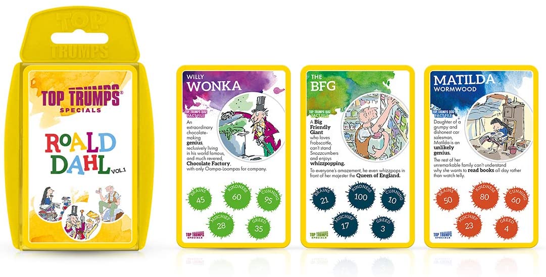 Top Trumps Roald Dahl Vol 1