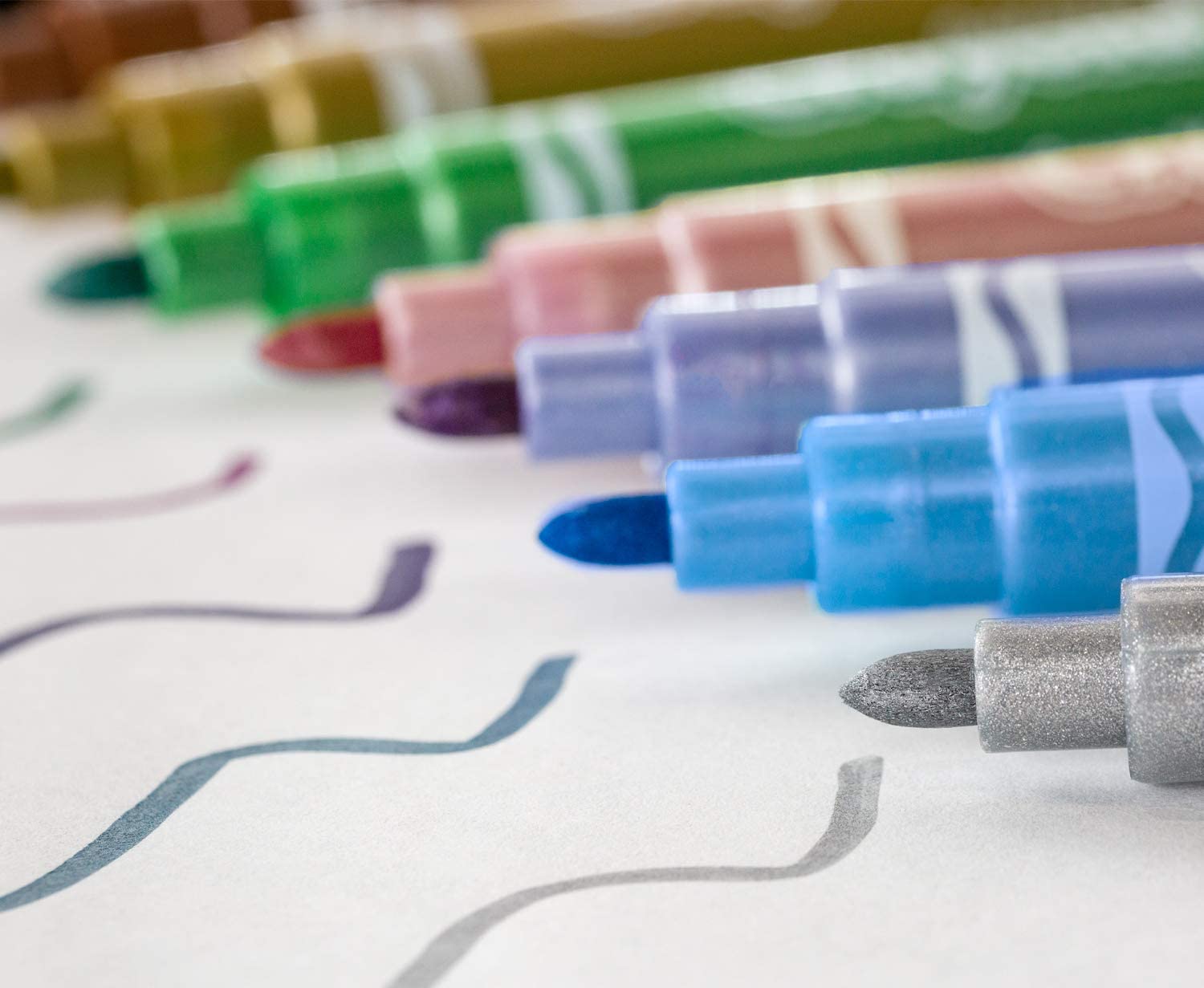 Crayola 6 Metallic Markers